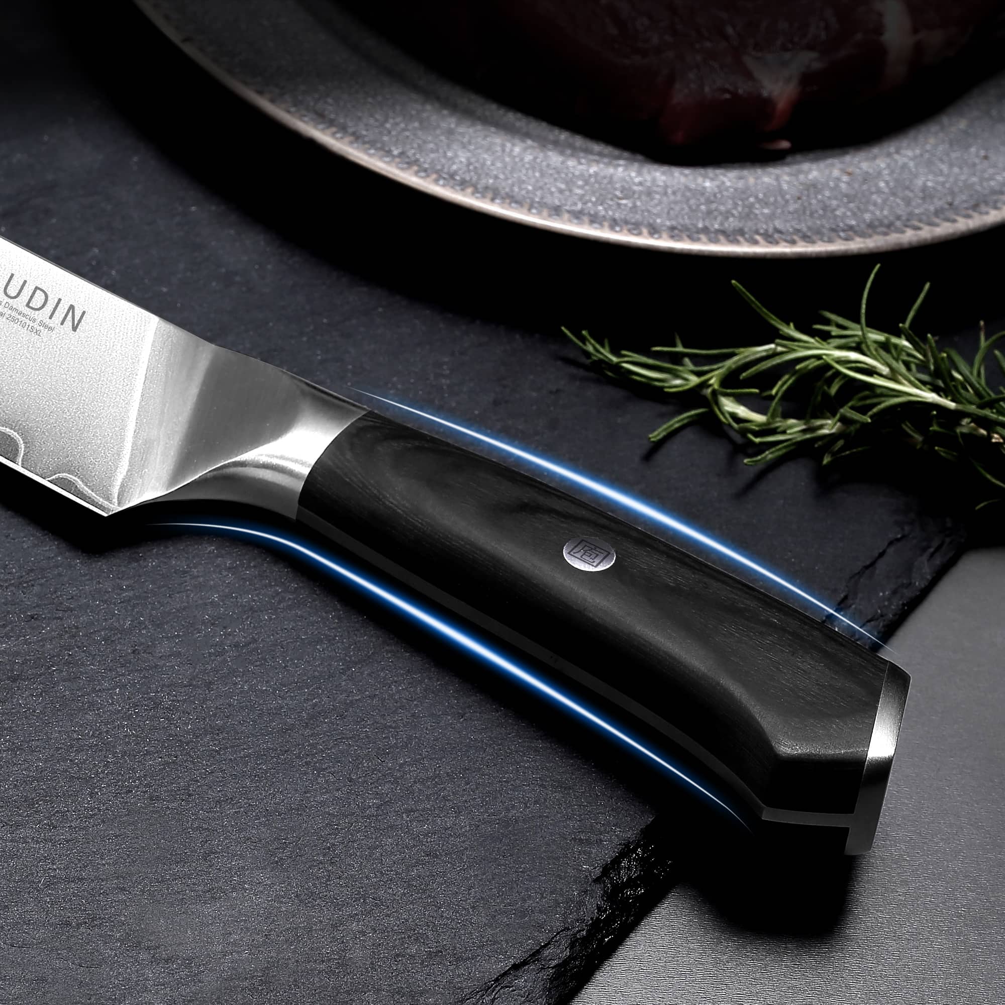 PAUDIN Artemis 4-PC Damascus Knife Set
