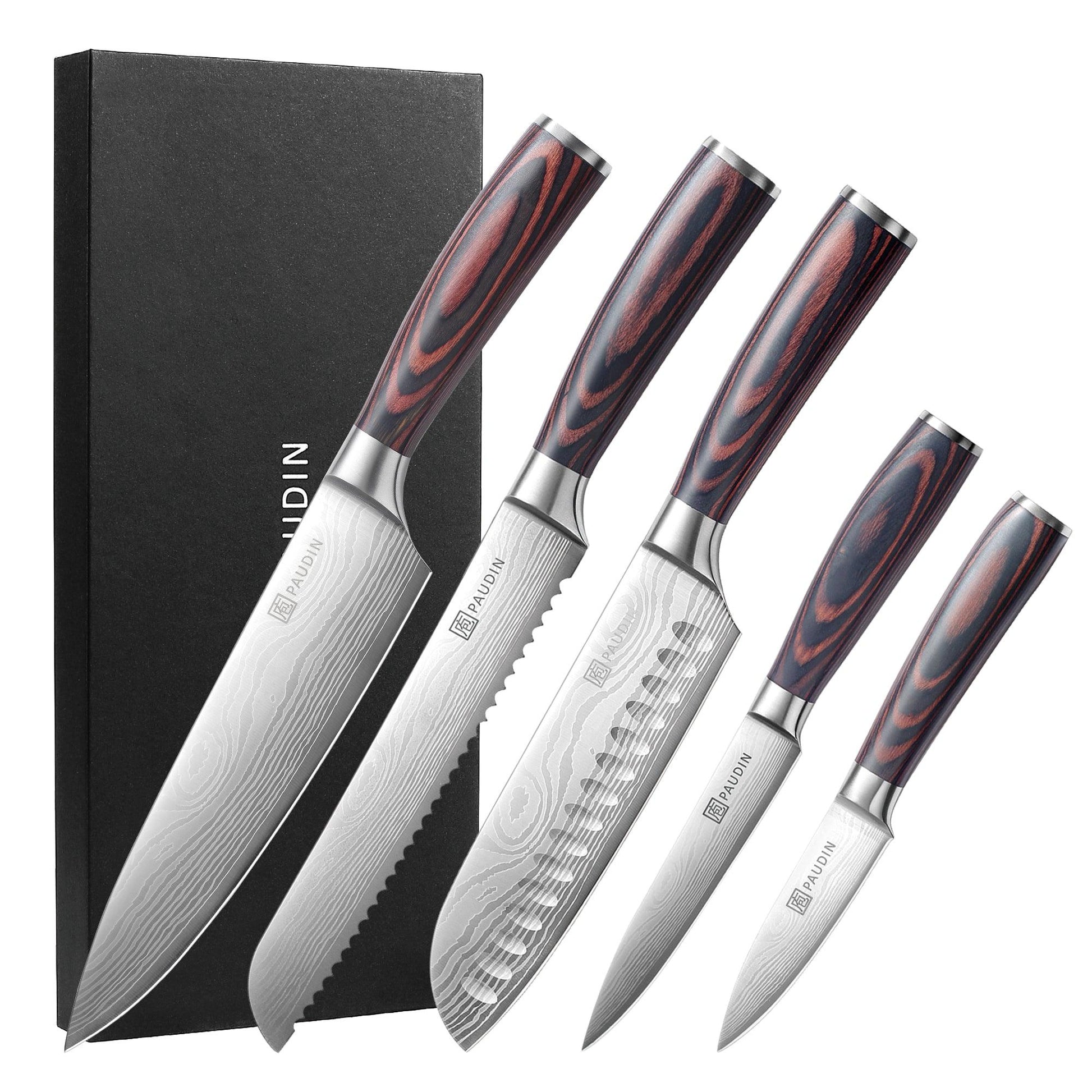 PAUDIN NS5 Universal Classic 5 - PC Knife Set - Paudin Store