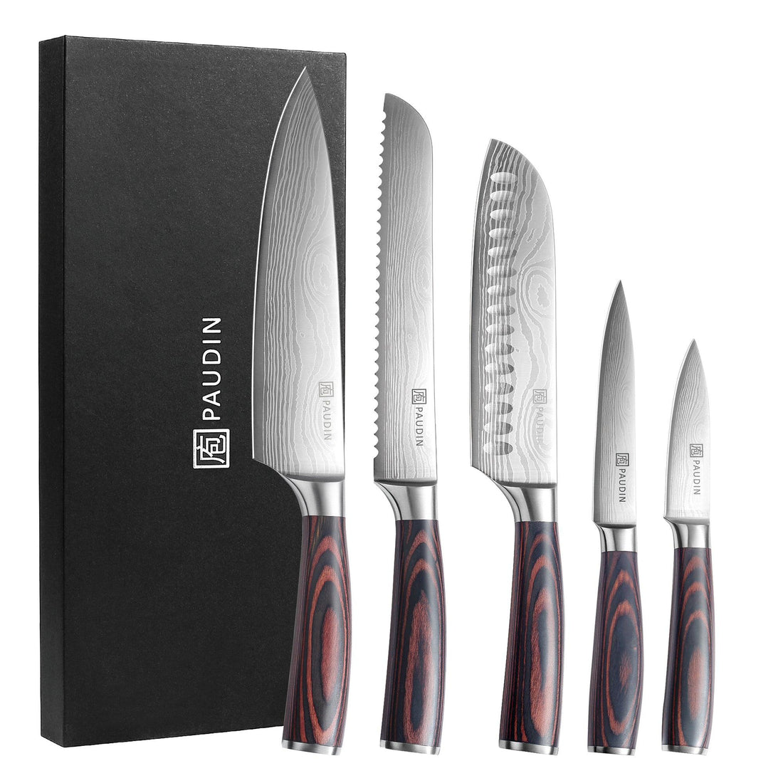 PAUDIN NS5 Universal Classic 5 - PC Knife Set - Paudin Store