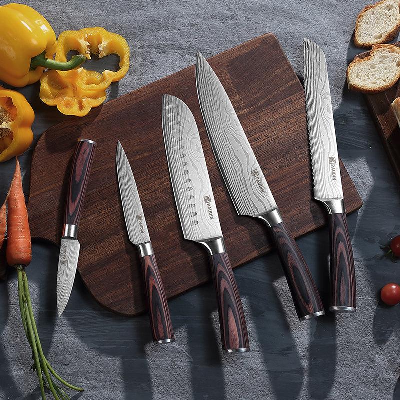 PAUDIN NS5 Universal Classic 5 - PC Knife Set - Paudin Store