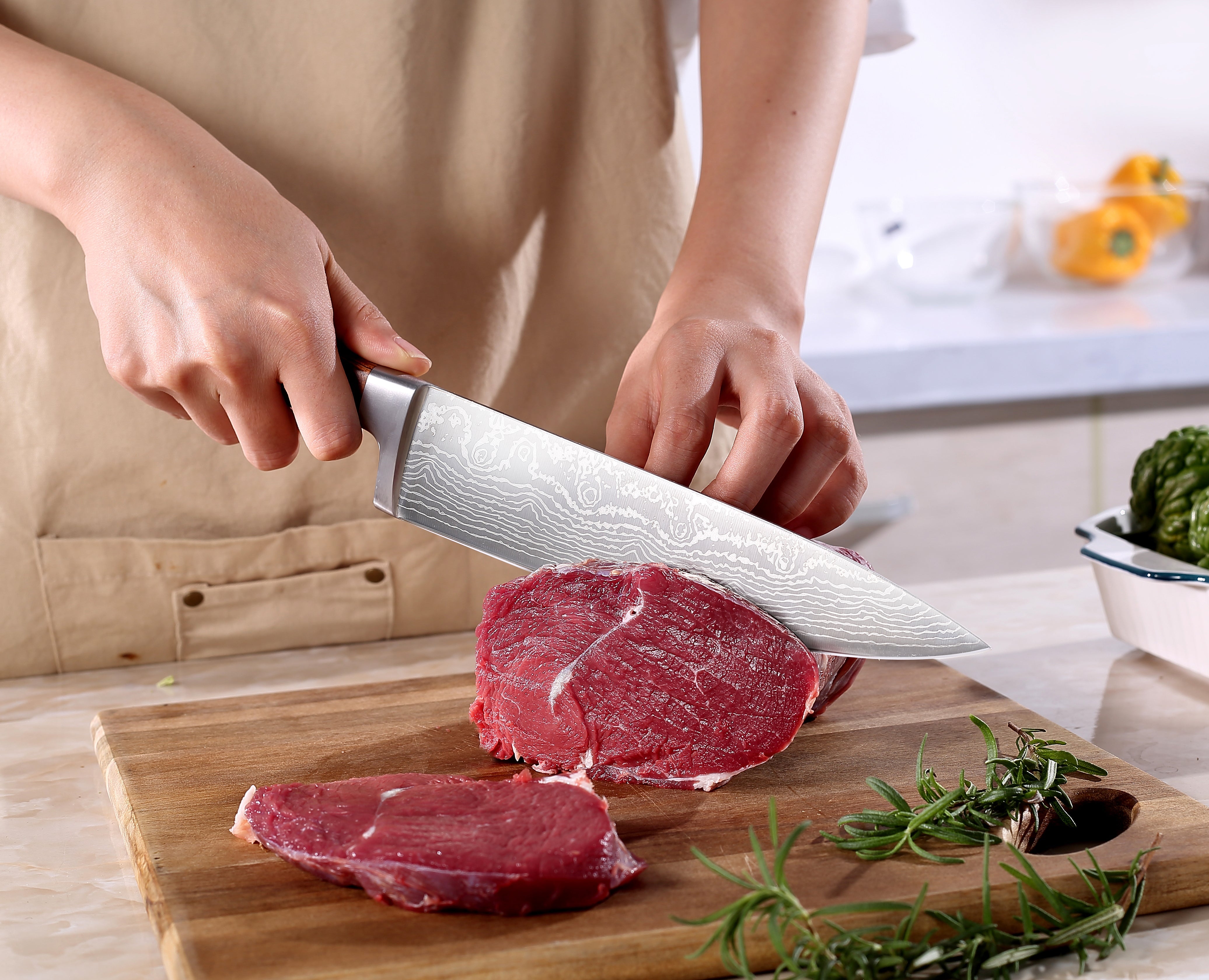 PICKWILL 5-Piece Chef Knife Set