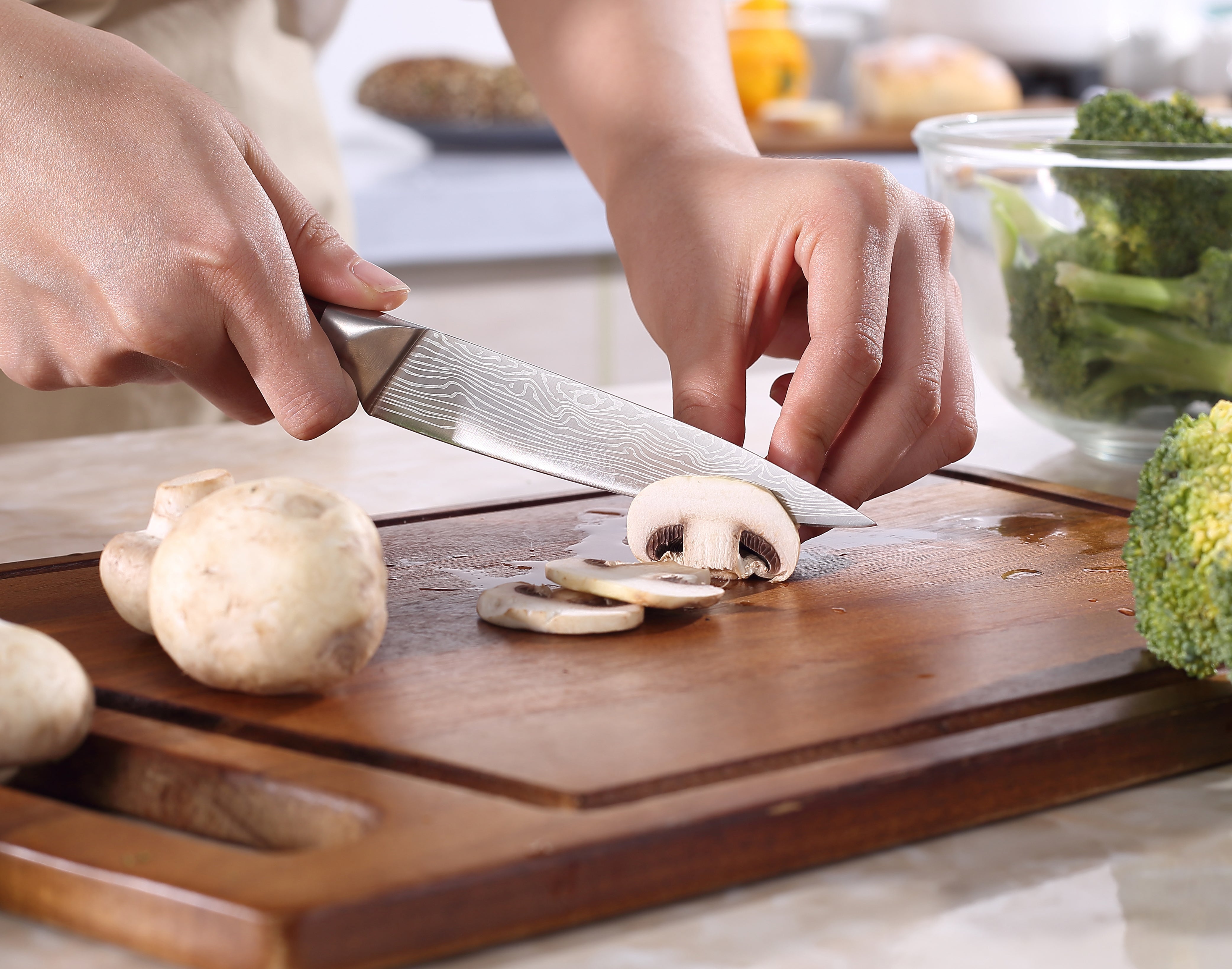 PICKWILL 5-Piece Chef Knife Set